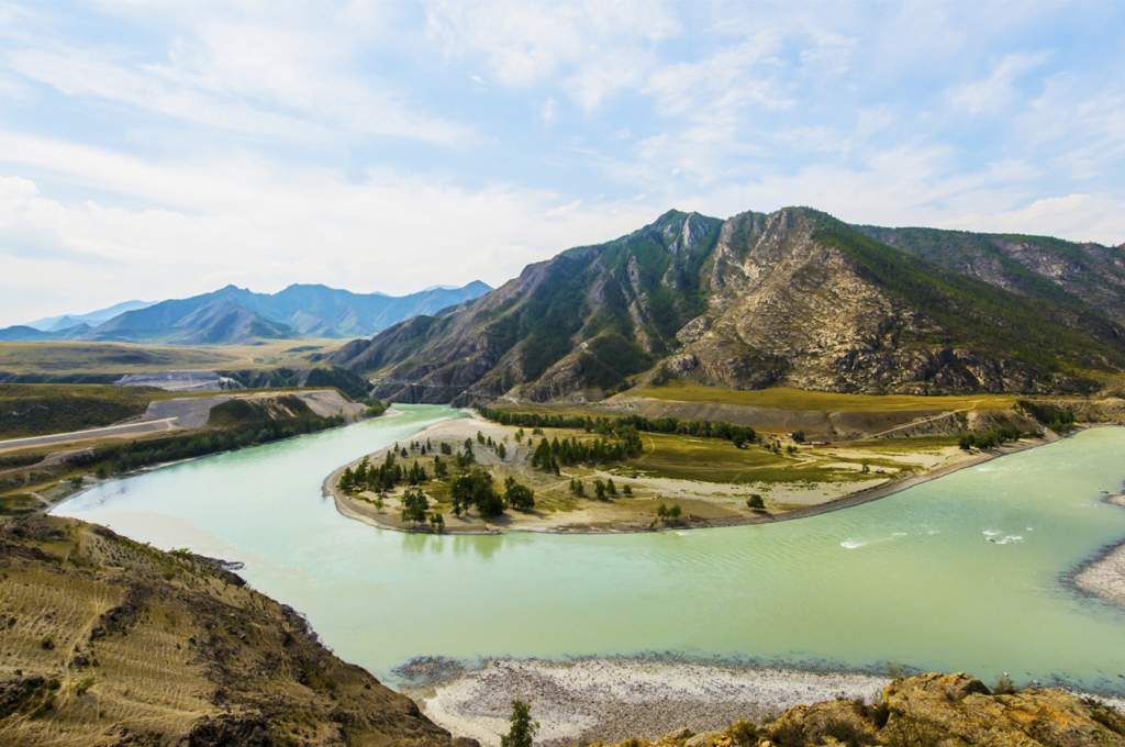 Река Катунь на Алтае